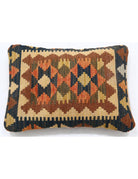 Pillows 1' 0" X 1' 5" Hand-Woven Wool Pillow 1' 0" X 1' 5" (30 X 43) / Multi / Multi