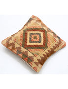 Pillows 1' 5" X 1' 5" Hand-Woven Wool Pillow 1' 5" X 1' 5" (43 X 43) / Multi / Multi