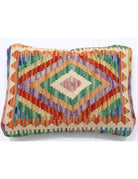 Pillows 1' 0" X 1' 5" Hand-Woven Wool Pillow 1' 0" X 1' 5" (30 X 43) / Multi / Multi