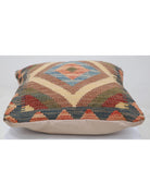 Pillows 1' 5" X 1' 5" Hand-Woven Wool Pillow 1' 5" X 1' 5" (43 X 43) / Multi / Multi