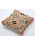 Pillows 1' 5" X 1' 5" Hand-Woven Wool Pillow 1' 5" X 1' 5" (43 X 43) / Multi / Multi