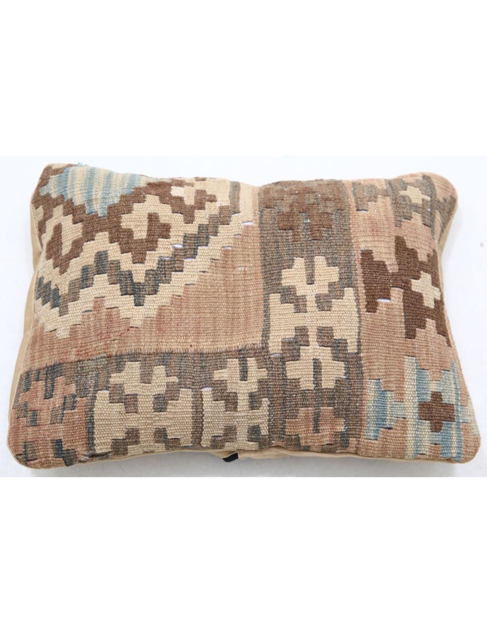 Pillows 1' 0" X 1' 5" Hand-Woven Wool Pillow 1' 0" X 1' 5" (30 X 43) / Multi / Multi