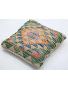 Pillows 1' 5" X 1' 5" Hand-Woven Wool Pillow 1' 5" X 1' 5" (43 X 43) / Multi / Multi