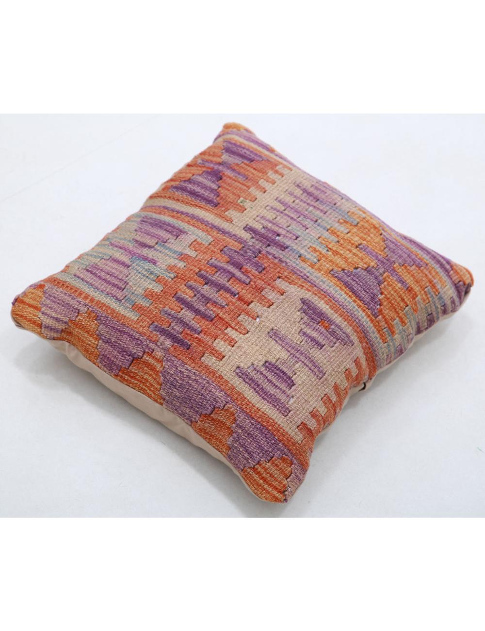 Pillows 1' 5" X 1' 5" Hand-Woven Wool Pillow 1' 5" X 1' 5" (43 X 43) / Multi / Multi