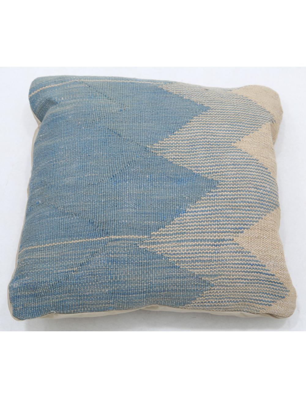 Pillows 1' 5" X 1' 5" Hand-Woven Wool Pillow 1' 5" X 1' 5" (43 X 43) / Multi / Multi