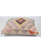 Pillows 1' 5" X 1' 5" Hand-Woven Wool Pillow 1' 5" X 1' 5" (43 X 43) / Multi / Multi