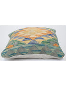 Pillows 1' 5" X 1' 5" Hand-Woven Wool Pillow 1' 5" X 1' 5" (43 X 43) / Multi / Multi