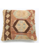 Pillows 1' 5" X 1' 5" Hand-Woven Wool Pillow 1' 5" X 1' 5" (43 X 43) / Multi / Multi