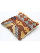 Pillows 1' 5" X 1' 5" Hand-Woven Wool Pillow 1' 5" X 1' 5" (43 X 43) / Multi / Multi