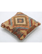 Pillows 1' 5" X 1' 5" Hand-Woven Wool Pillow 1' 5" X 1' 5" (43 X 43) / Multi / Multi