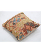 Pillows 1' 5" X 1' 5" Hand-Woven Wool Pillow 1' 5" X 1' 5" (43 X 43) / Multi / Multi