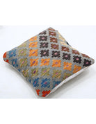 Pillows 1' 5" X 1' 5" Hand-Woven Wool Pillow 1' 5" X 1' 5" (43 X 43) / Multi / Multi