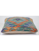 Pillows 1' 5" X 1' 5" Hand-Woven Wool Pillow 1' 5" X 1' 5" (43 X 43) / Multi / Multi