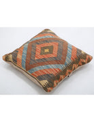 Pillows 1' 5" X 1' 5" Hand-Woven Wool Pillow 1' 5" X 1' 5" (43 X 43) / Multi / Multi