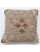 Pillows 1' 5" X 1' 5" Hand-Woven Wool Pillow 1' 5" X 1' 5" (43 X 43) / Multi / Multi