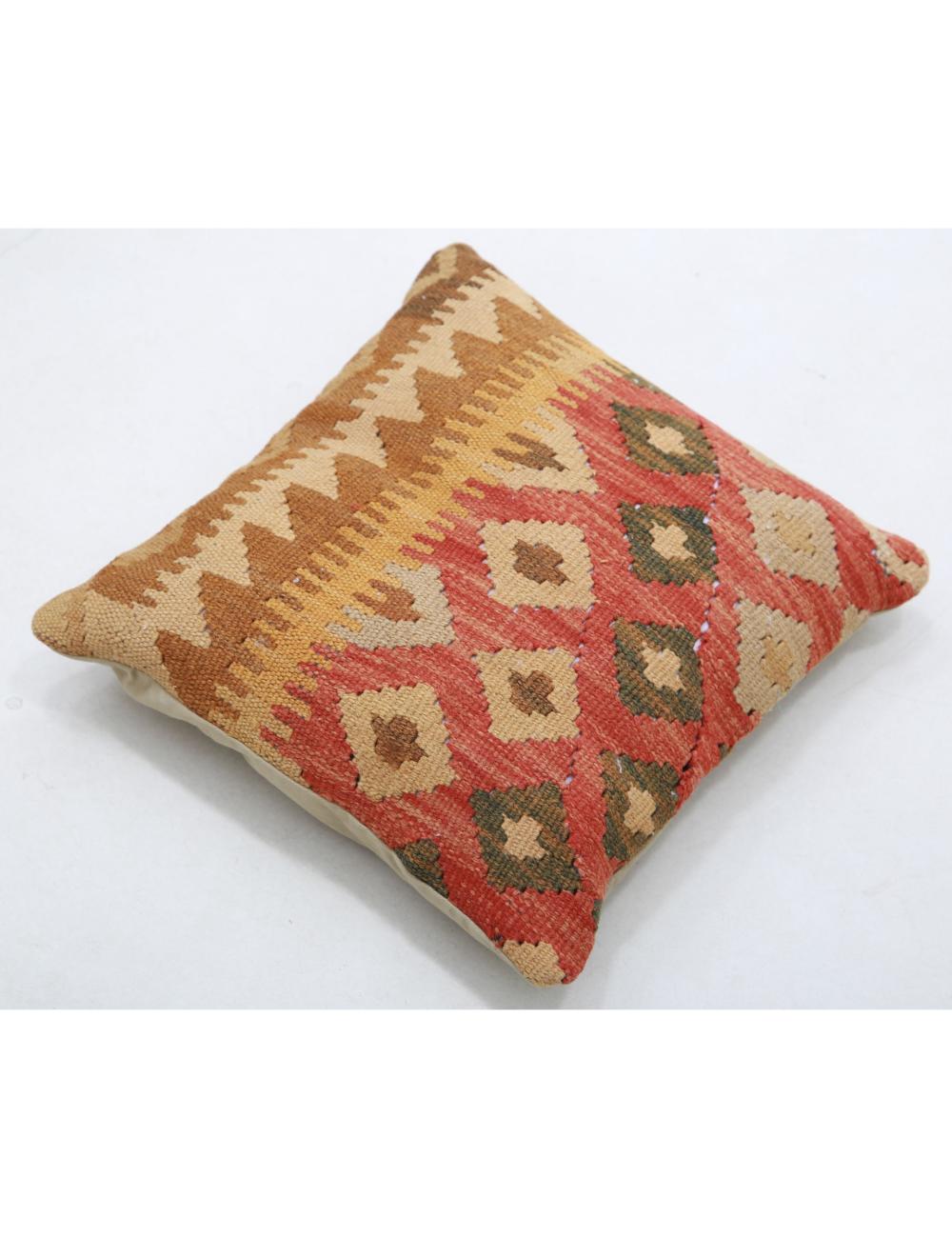 Pillows 1' 5" X 1' 5" Hand-Woven Wool Pillow 1' 5" X 1' 5" (43 X 43) / Multi / Multi