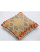 Pillows 1' 5" X 1' 5" Hand-Woven Wool Pillow 1' 5" X 1' 5" (43 X 43) / Multi / Multi