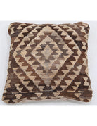 Pillows 1' 5" X 1' 5" Hand-Woven Wool Pillow 1' 5" X 1' 5" (43 X 43) / Multi / Multi