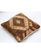 Pillows 1' 5" X 1' 5" Hand-Woven Wool Pillow 1' 5" X 1' 5" (43 X 43) / Multi / Multi