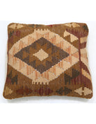 Pillows 1' 5" X 1' 5" Hand-Woven Wool Pillow 1' 5" X 1' 5" (43 X 43) / Multi / Multi