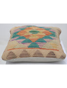 Pillows 1' 5" X 1' 5" Hand-Woven Wool Pillow 1' 5" X 1' 5" (43 X 43) / Multi / Multi