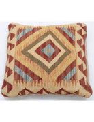 Pillows 1' 5" X 1' 5" Hand-Woven Wool Pillow 1' 5" X 1' 5" (43 X 43) / Multi / Multi