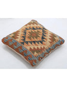 Pillows 1' 5" X 1' 5" Hand-Woven Wool Pillow 1' 5" X 1' 5" (43 X 43) / Multi / Multi