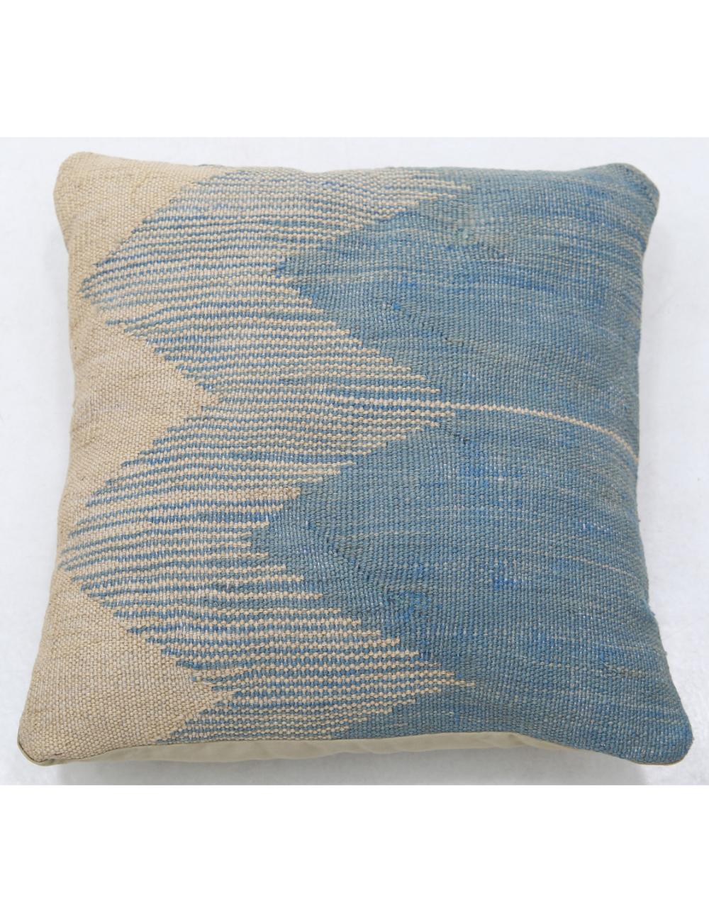 Pillows 1' 5" X 1' 5" Hand-Woven Wool Pillow 1' 5" X 1' 5" (43 X 43) / Multi / Multi