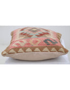 Pillows 1' 5" X 1' 5" Hand-Woven Wool Pillow 1' 5" X 1' 5" (43 X 43) / Multi / Multi