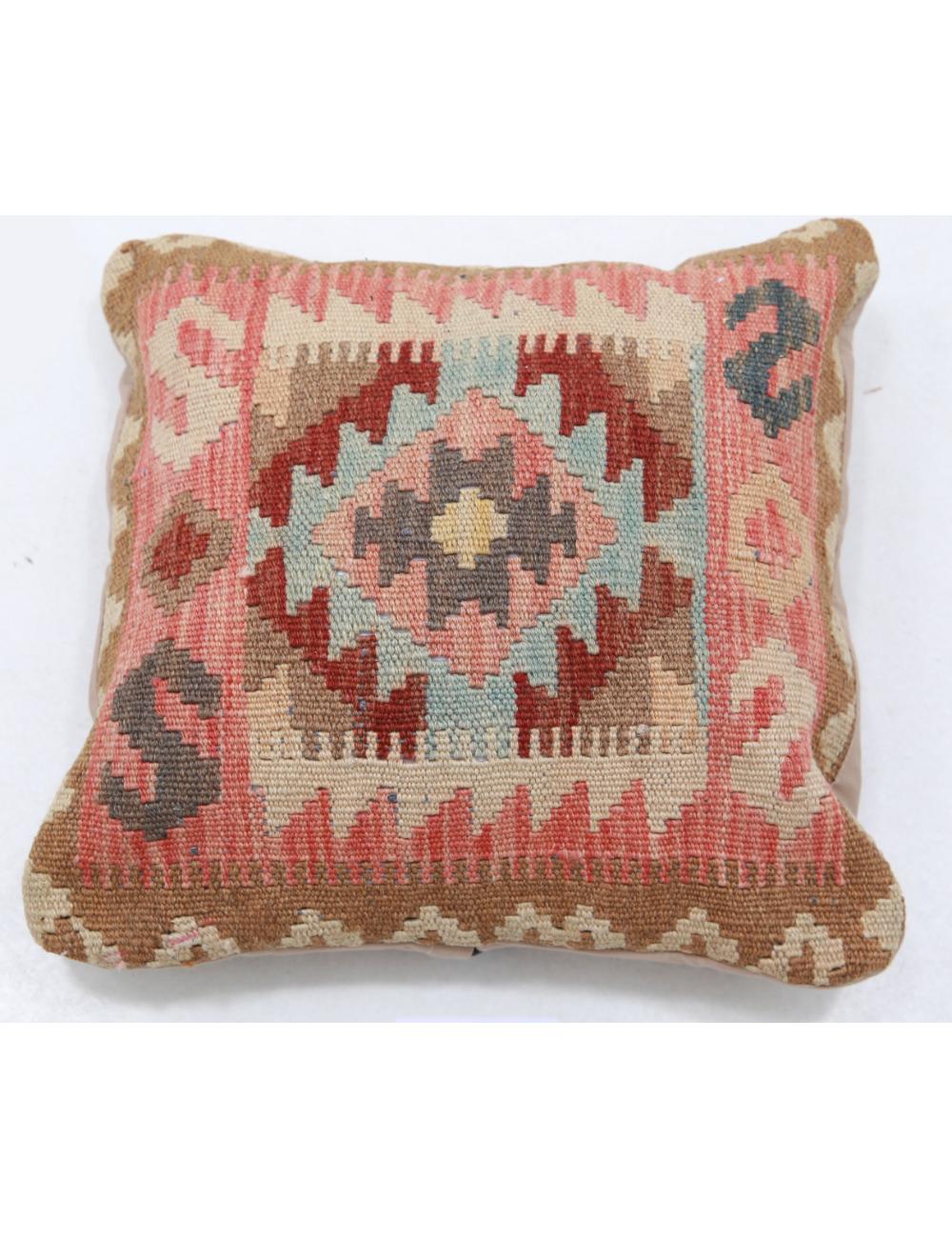 Pillows 1' 5" X 1' 5" Hand-Woven Wool Pillow 1' 5" X 1' 5" (43 X 43) / Multi / Multi