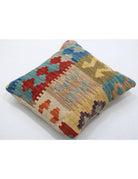 Pillows 1' 5" X 1' 5" Hand-Woven Wool Pillow 1' 5" X 1' 5" (43 X 43) / Multi / Multi