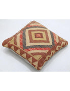 Pillows 1' 5" X 1' 5" Hand-Woven Wool Pillow 1' 5" X 1' 5" (43 X 43) / Multi / Multi