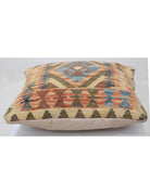 Pillows 1' 5" X 1' 5" Hand-Woven Wool Pillow 1' 5" X 1' 5" (43 X 43) / Multi / Multi