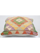 Pillows 1' 5" X 1' 5" Hand-Woven Wool Pillow 1' 5" X 1' 5" (43 X 43) / Multi / Multi