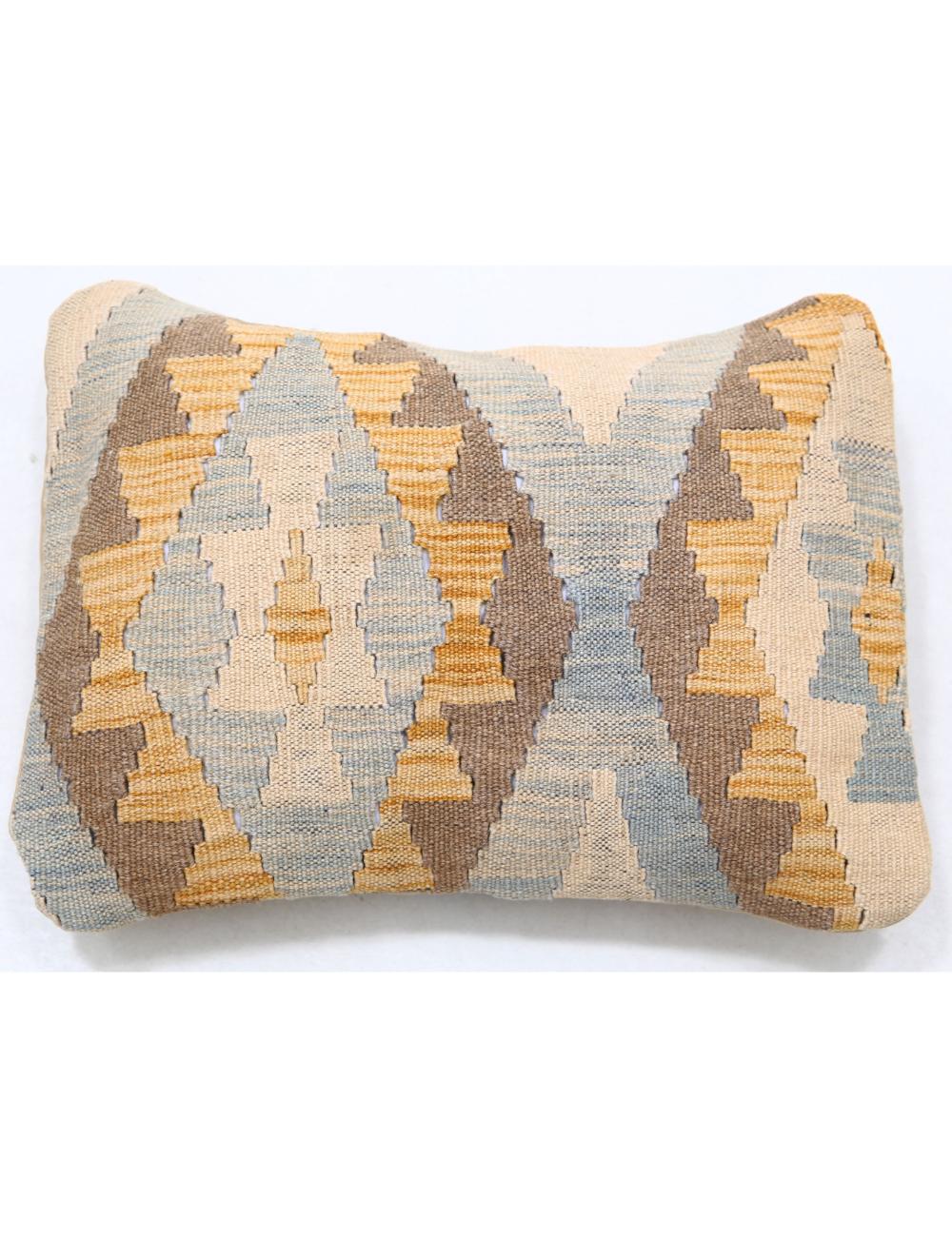 Pillows 1' 0" X 1' 5" Hand-Woven Wool Pillow 1' 0" X 1' 5" (30 X 43) / Multi / Multi