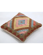 Pillows 1' 5" X 1' 5" Hand-Woven Wool Pillow 1' 5" X 1' 5" (43 X 43) / Multi / Multi