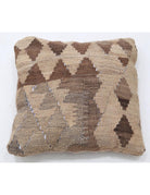 Pillows 1' 5" X 1' 5" Hand-Woven Wool Pillow 1' 5" X 1' 5" (43 X 43) / Multi / Multi