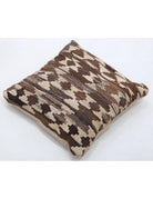 Pillows 1' 5" X 1' 5" Hand-Woven Wool Pillow 1' 5" X 1' 5" (43 X 43) / Multi / Multi