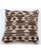 Pillows 1' 5" X 1' 5" Hand-Woven Wool Pillow 1' 5" X 1' 5" (43 X 43) / Multi / Multi