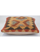 Pillows 1' 5" X 1' 5" Hand-Woven Wool Pillow 1' 5" X 1' 5" (43 X 43) / Multi / Multi