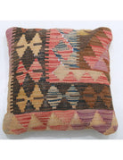 Pillows 1' 5" X 1' 5" Hand-Woven Wool Pillow 1' 5" X 1' 5" (43 X 43) / Multi / Multi