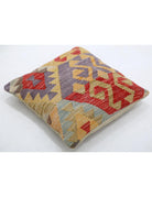 Pillows 1' 5" X 1' 5" Hand-Woven Wool Pillow 1' 5" X 1' 5" (43 X 43) / Multi / Multi