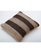 Pillows 1' 5" X 1' 5" Hand-Woven Wool Pillow 1' 5" X 1' 5" (43 X 43) / Multi / Multi