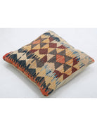 Pillows 1' 5" X 1' 5" Hand-Woven Wool Pillow 1' 5" X 1' 5" (43 X 43) / Multi / Multi