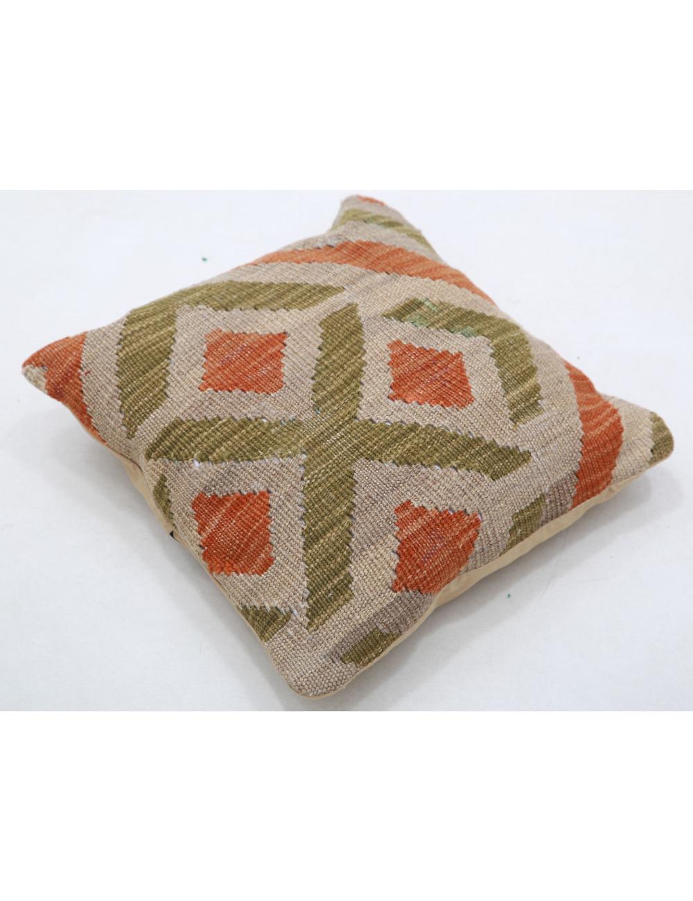 Pillows 1' 0" X 1' 0" Hand-Woven Wool Pillow 1' 0" X 1' 0" (30 X 30) / Multi / Multi