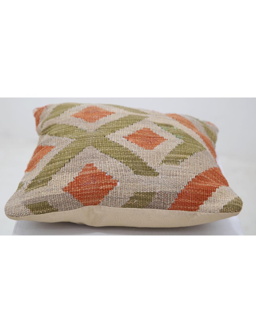 Pillows 1' 0" X 1' 0" Hand-Woven Wool Pillow 1' 0" X 1' 0" (30 X 30) / Multi / Multi