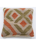 Pillows 1' 0" X 1' 0" Hand-Woven Wool Pillow 1' 0" X 1' 0" (30 X 30) / Multi / Multi