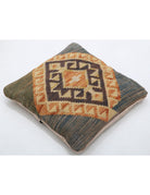 Pillows 1' 5" X 1' 5" Hand-Woven Wool Pillow 1' 5" X 1' 5" (43 X 43) / Multi / Multi