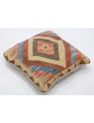 Pillows 1' 5" X 1' 5" Hand-Woven Wool Pillow 1' 5" X 1' 5" (43 X 43) / Multi / Multi