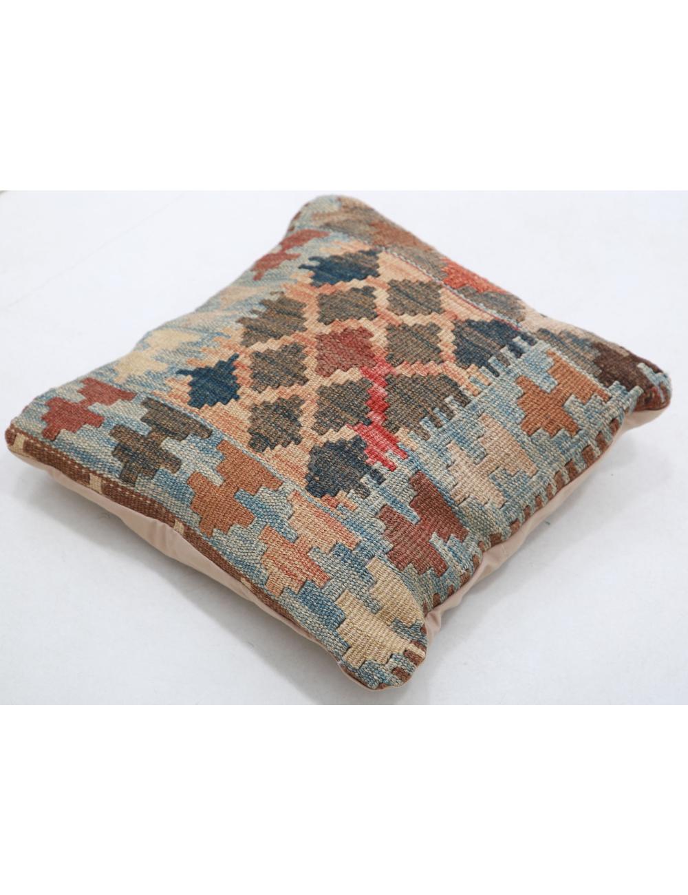 Pillows 1' 0" X 1' 0" Hand-Woven Wool Pillow 1' 0" X 1' 0" (30 X 30) / Multi / Multi